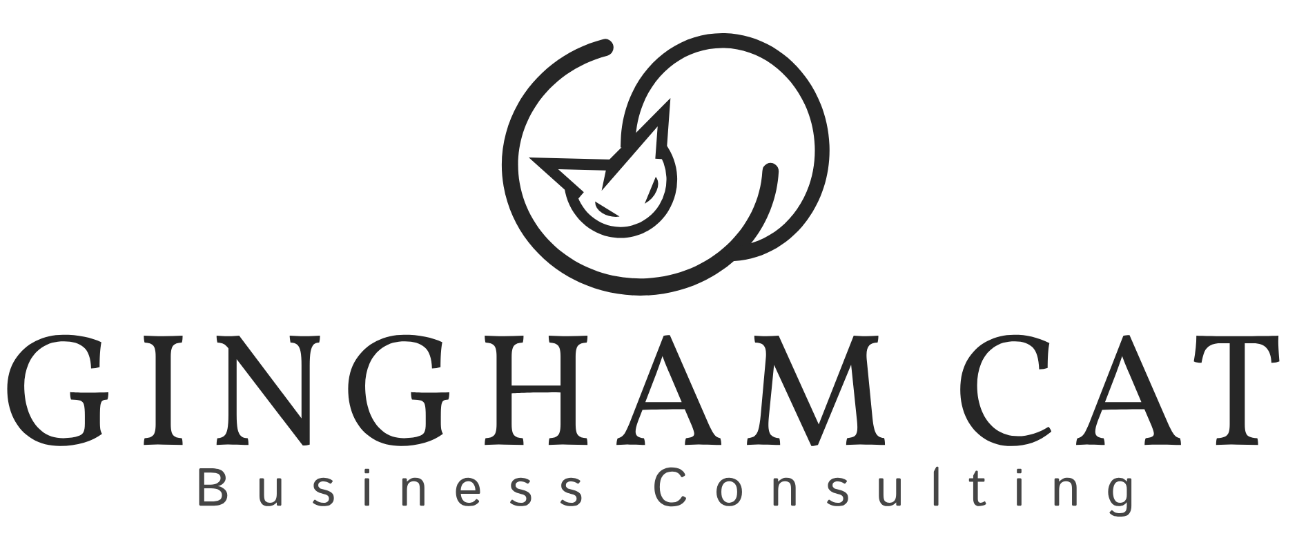 Gingham Cat Business Consulting Logo